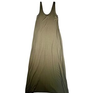BELLA LUXX LOS ANGELES Green Tank Maxi Dress Size Large NWOT $148 MSRP